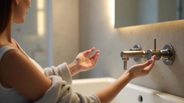 Comment choisir un mitigeur thermostatique pour baignoire mains libres