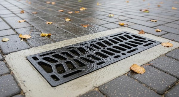 Caniveau grille fonte : la solution efficace pour l'évacuation des eaux pluviales